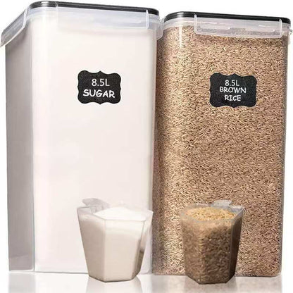 2 Pcs 8.5L  Cereal Containers