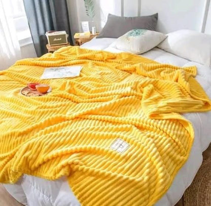 Velvet fleece blanket