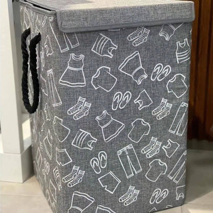 Pattern Laundry Basket
