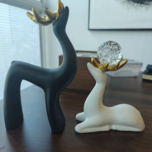 Crystal home deer