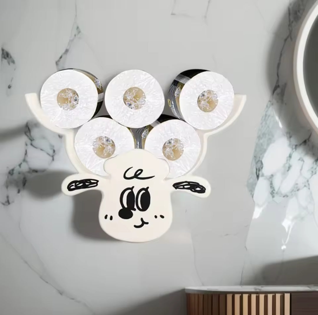 Wall mounted tissue dispenser