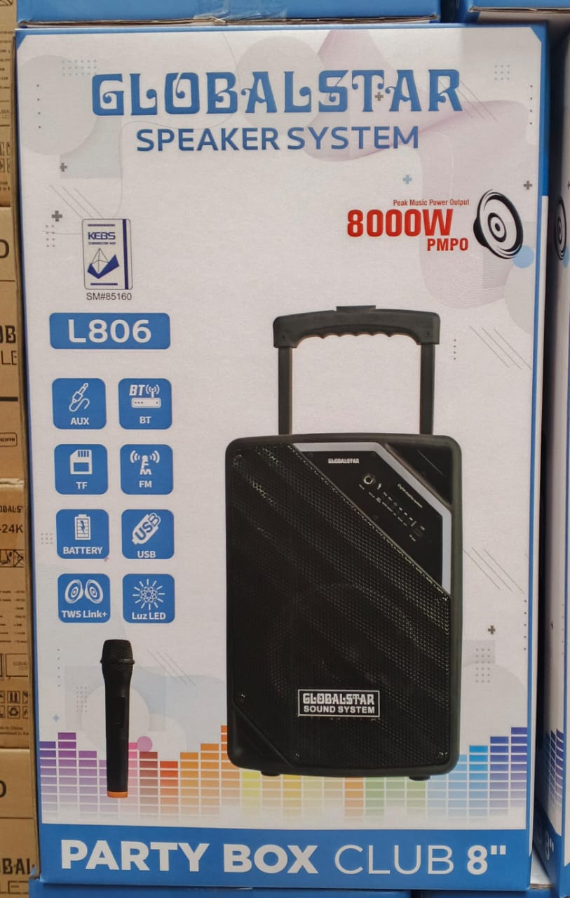 Portable trolley speaker