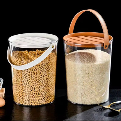 Acrylic Multifuntional storage bucket