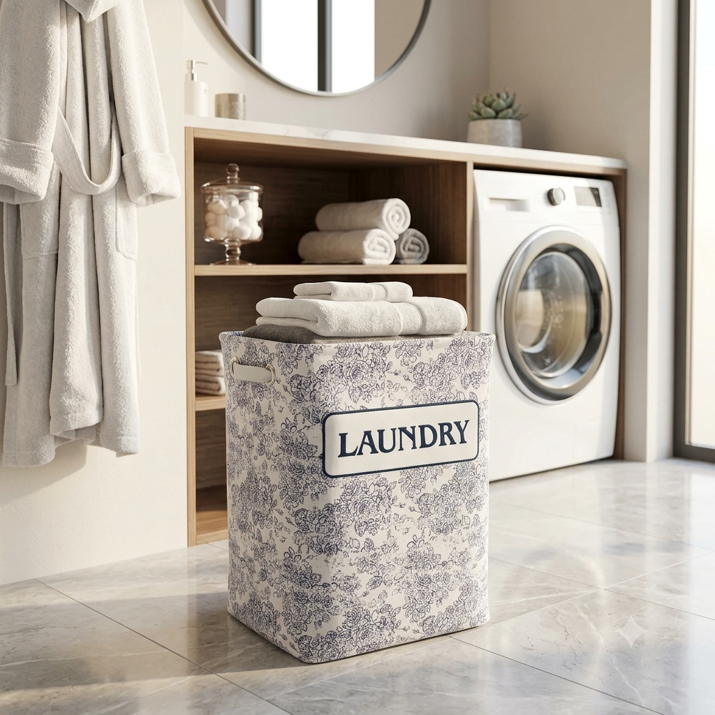 Large capacity laundry basket hamper