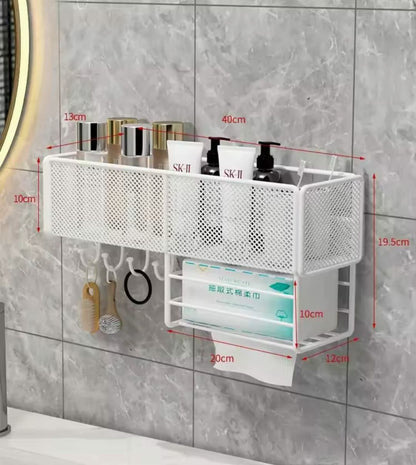 Mesh bathroom rack/ organizer