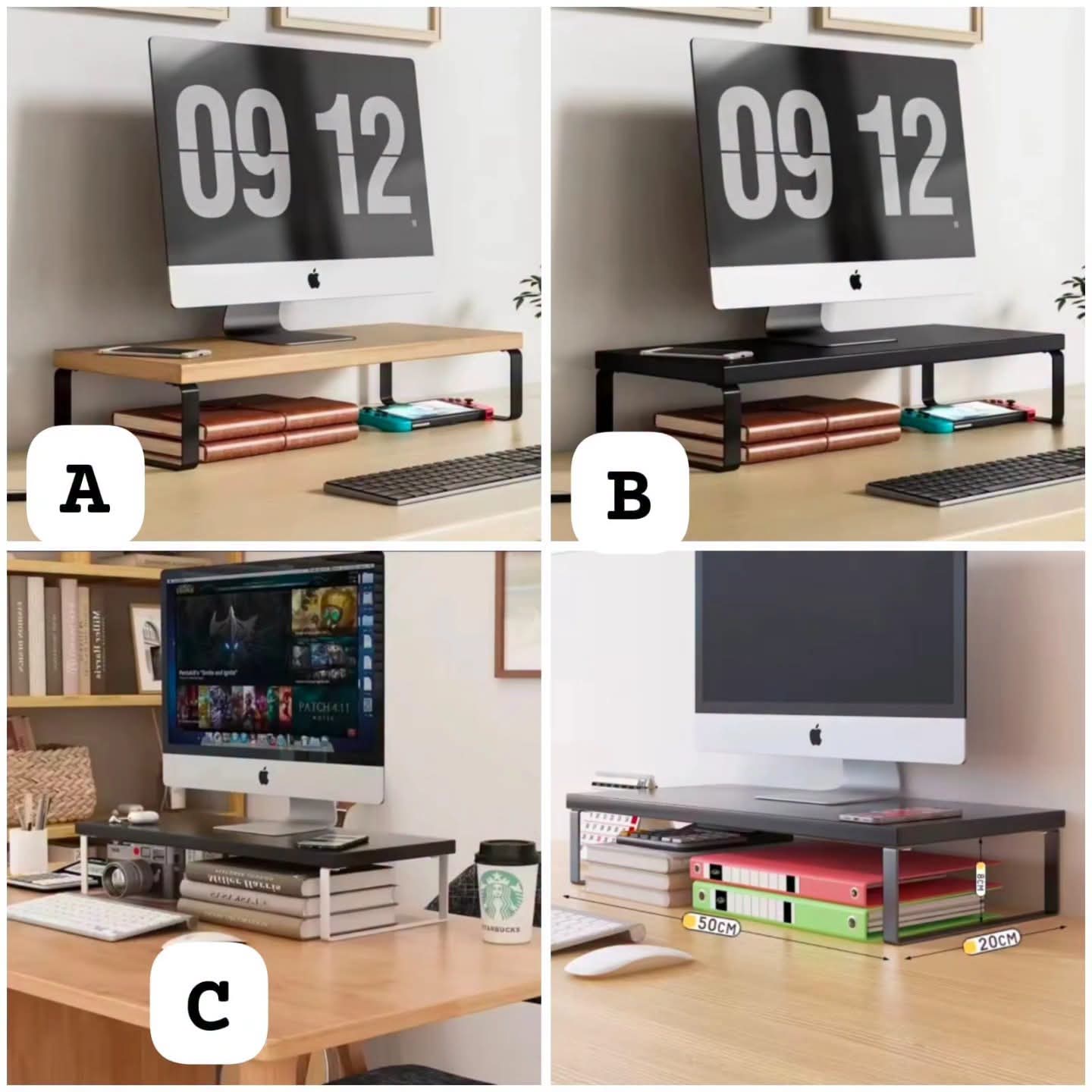Laptop Stand Monitor Raiser Gha