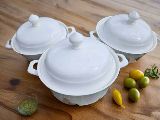 Ceramic serving bowl