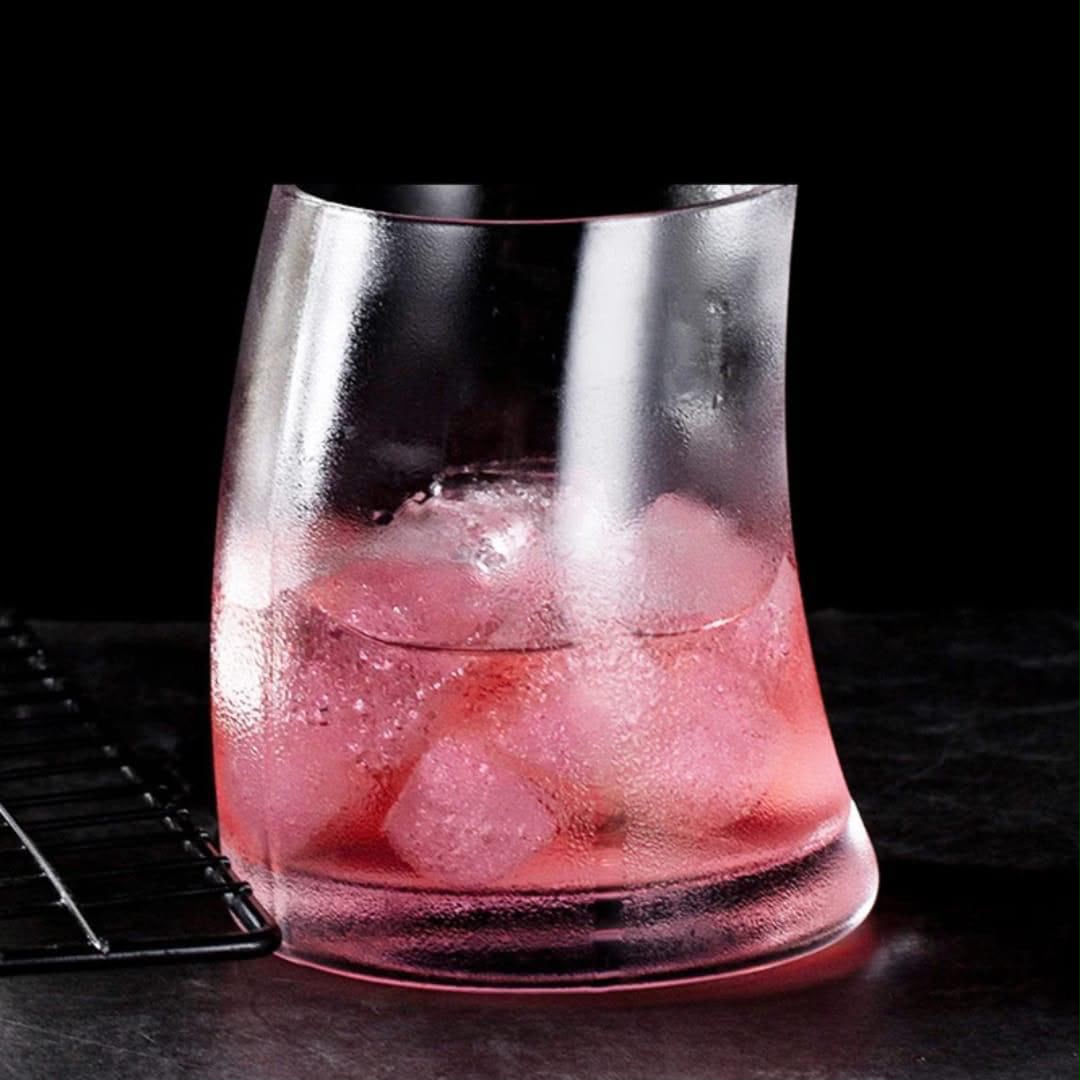 6 pcs Penguin Curved Glasses