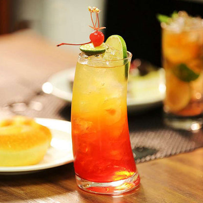 6Pcs Juice Mocktail Water Glasses