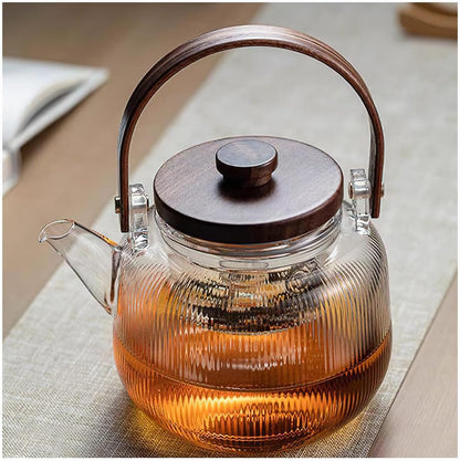 Borosilicate Infuser and Steamer Teapot