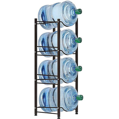 4 Layer water bottle storage rack
