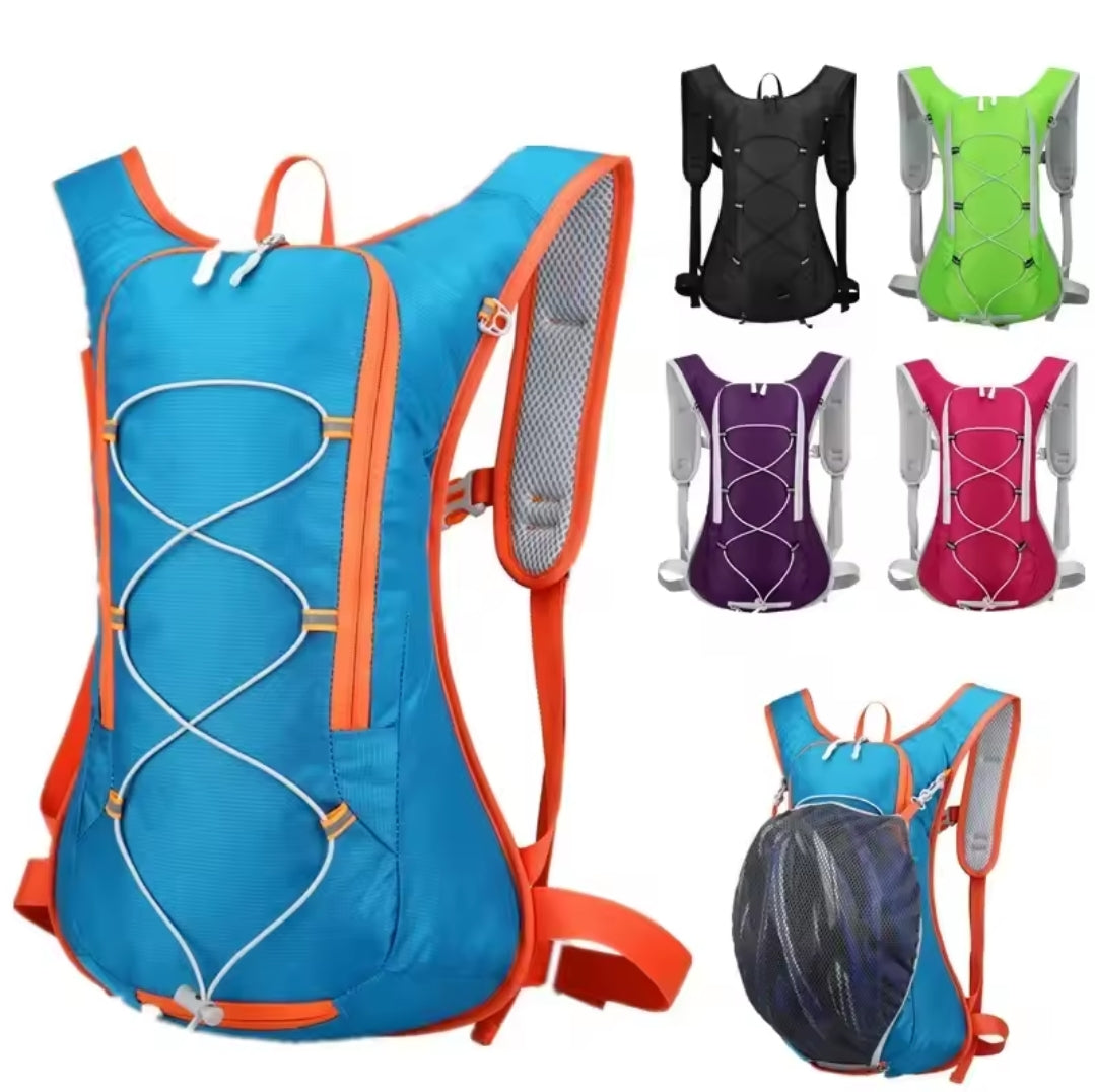 Hydration backpack with water bladder sports bag
