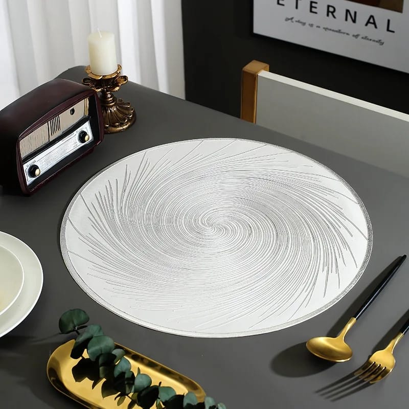6 Pc round table mats