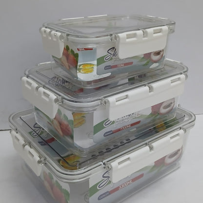 Transparent Airtight Pantry Storage Boxes