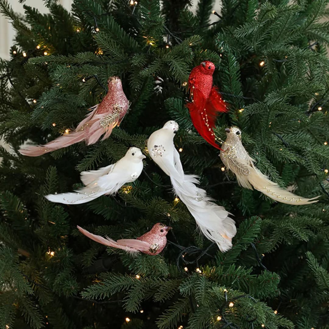 Christmas birds ornament