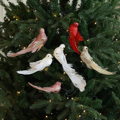Christmas birds ornament