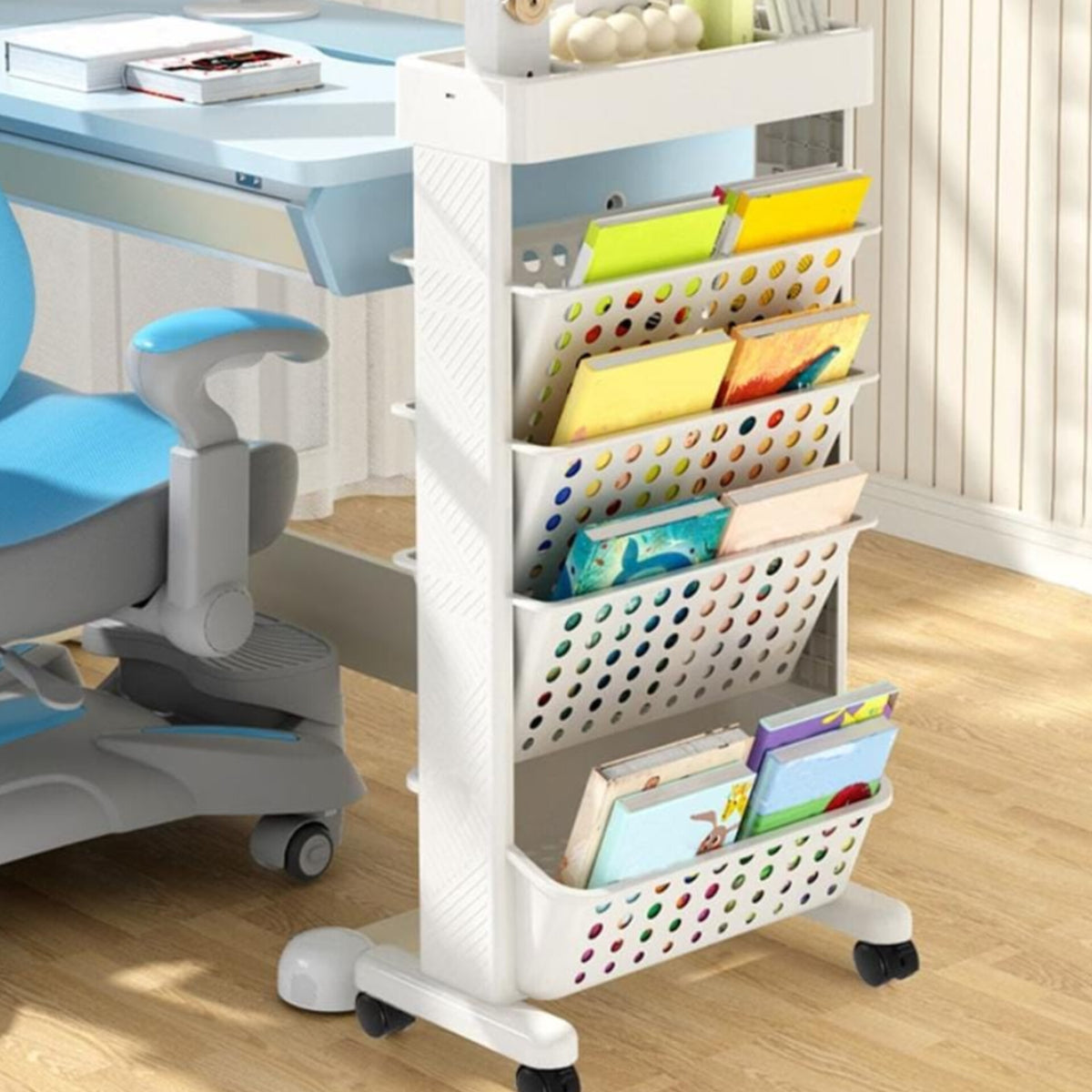 5 Tier Rolling Utility Cart