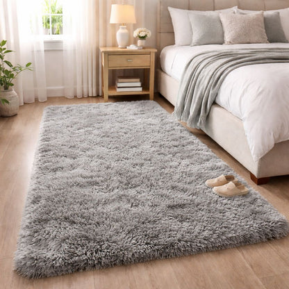 Warm Fluffy Bedside Carpet