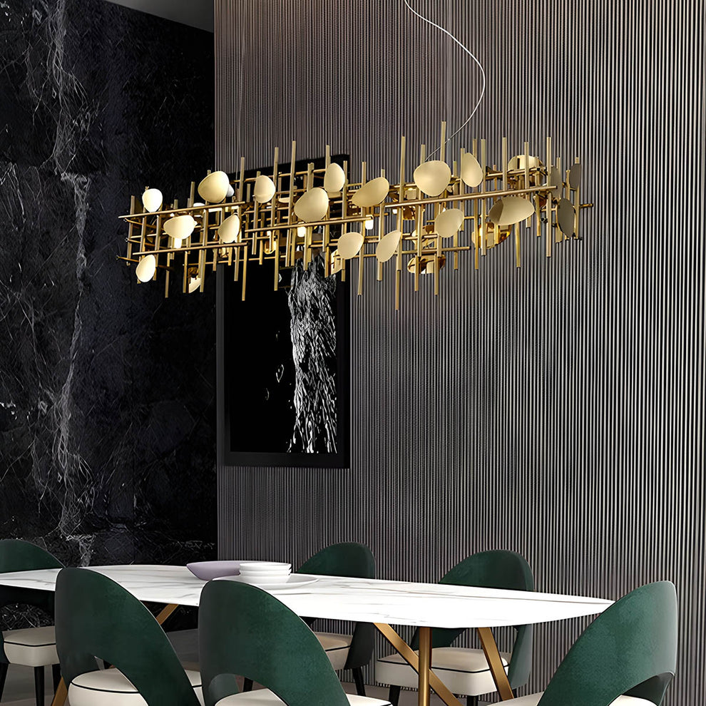 Brushed Gold  Novelty 7 Lights Chandelier