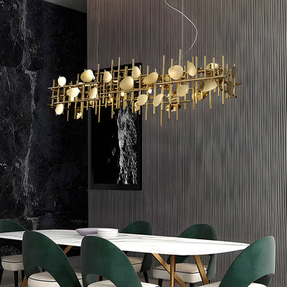 Brushed Gold  Novelty 7 Lights Chandelier