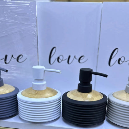 Bamboo Lotion pump bottle