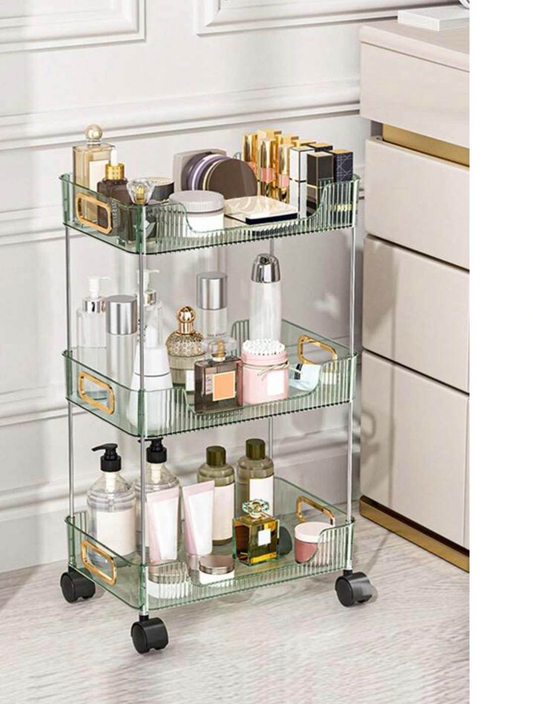 3Tier acrylic cosmetic organizer