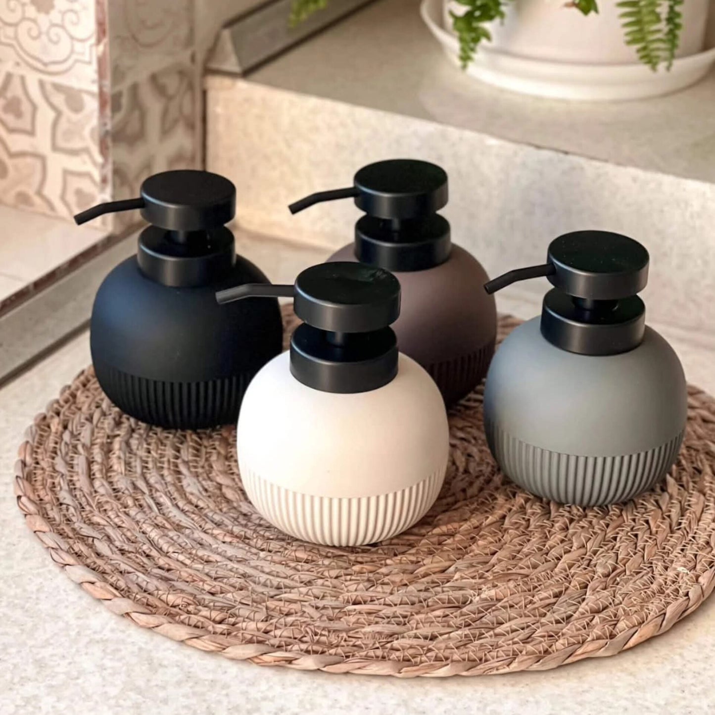 Boho acrylic Lotion pump bottle