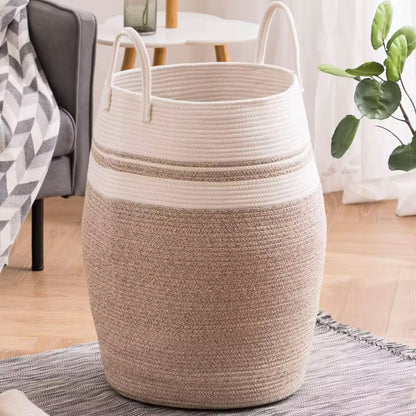 Cotton rope basket