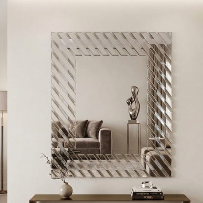 Linear Decorative Wall Mirror