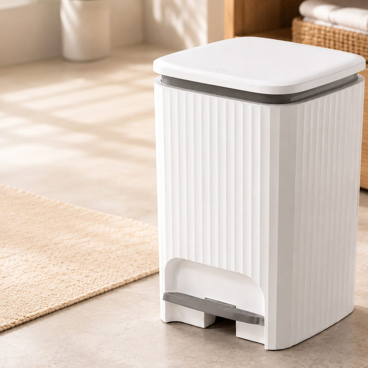 Foot Pedal Trash Can