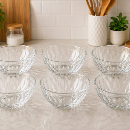 6Pcs Glass Serving Dish