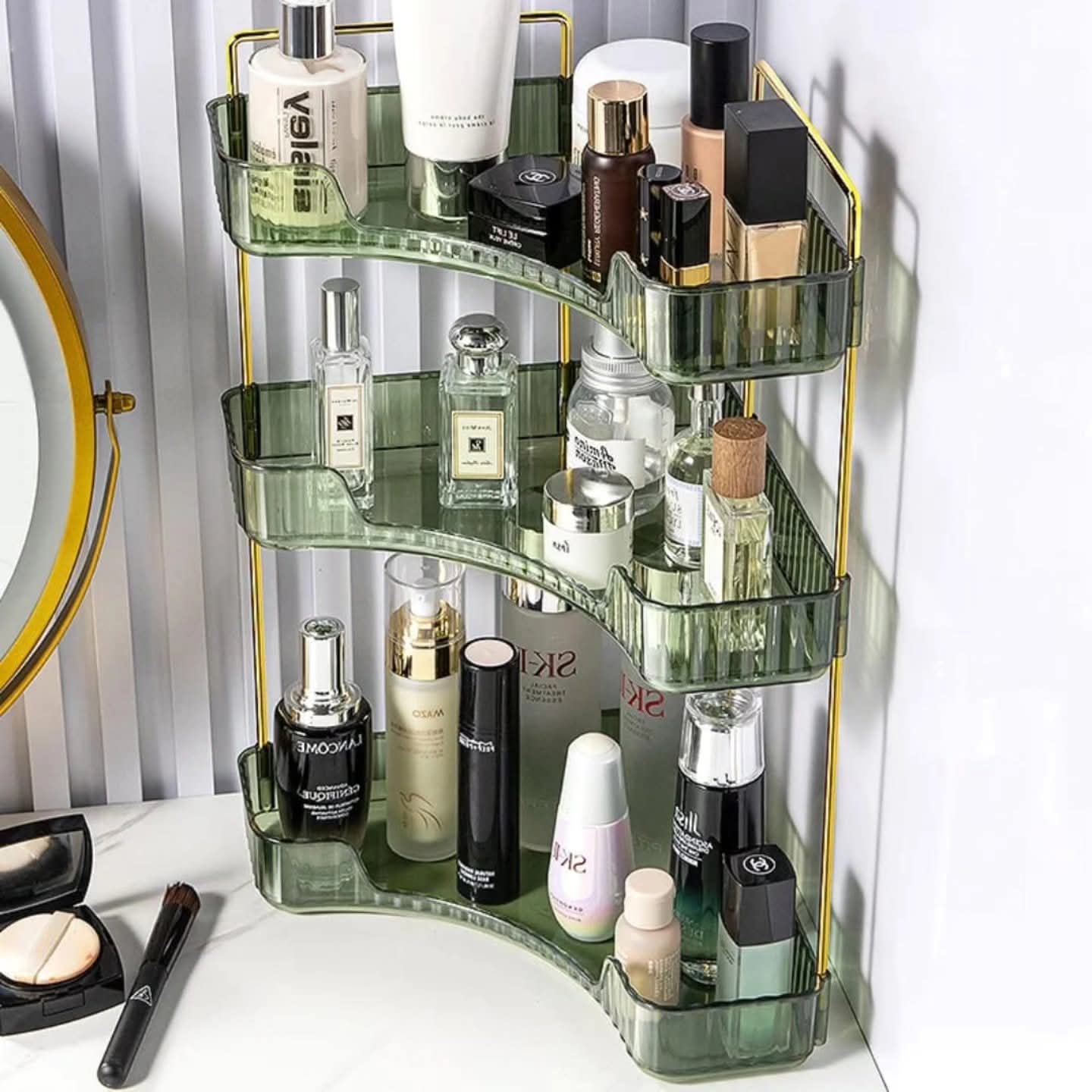 3 Tier cosmetic organizer