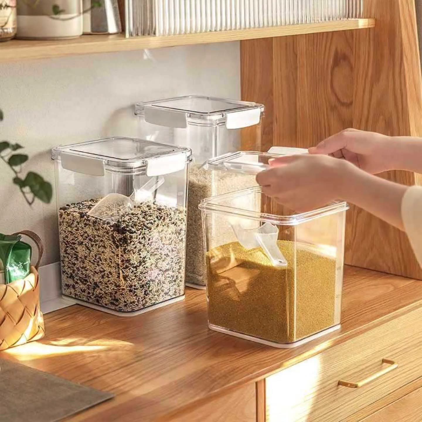 Acrylic Airtight Food Storage Containers