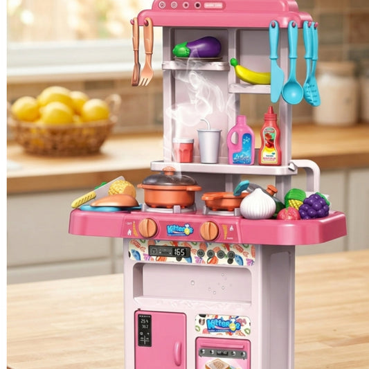 Spraying Kitchen Playset with 43 Accessories