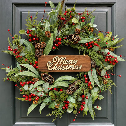 50cm Christmas Door Wreath