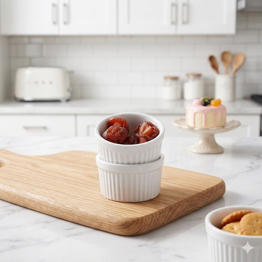 6Pcs  Porcelain Mini Bowls