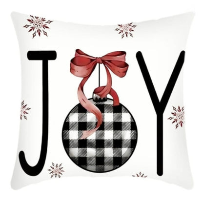 2pcs Christmas Linen Throw pillow cases 