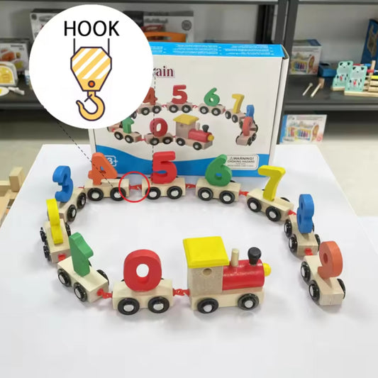 Montessori train set