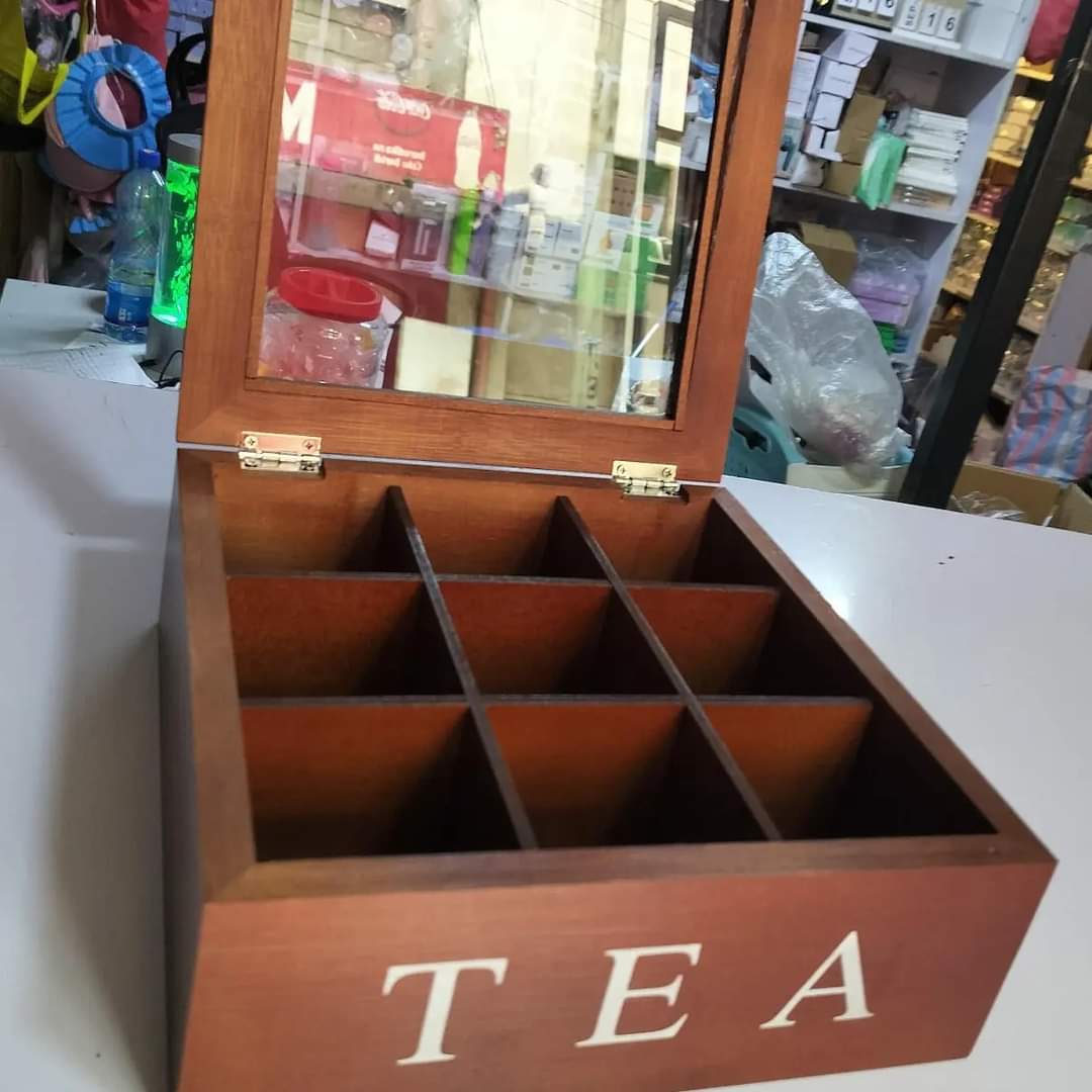 9Grid tea bag organizer