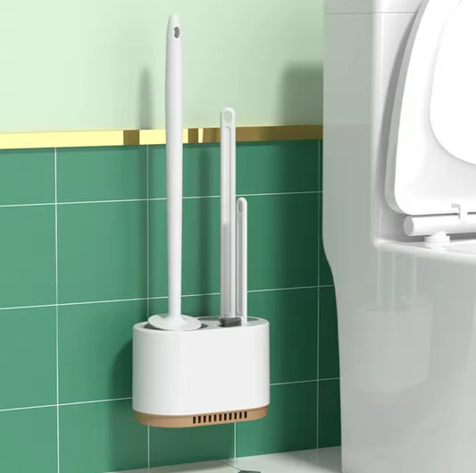 3 in 1 wall mounted toilet brush