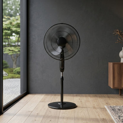 18-Inch Black Stand Fan  TLAC062