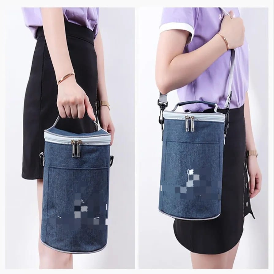 9L Insulated round lunch bag