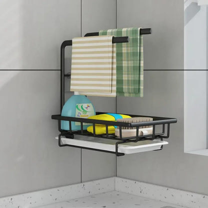 Sink caddy countertop organizer