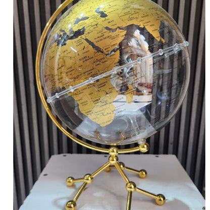 LED Globe With World Map