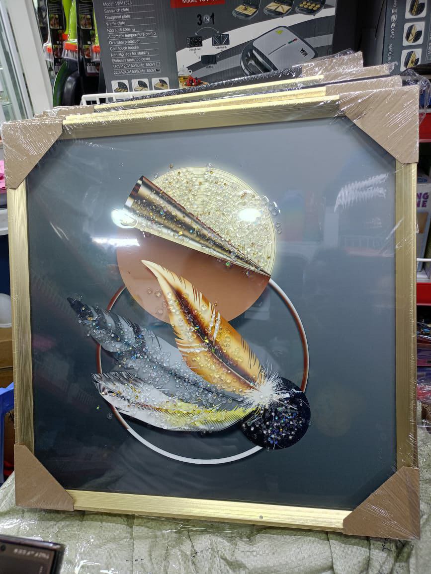 Crystal porcelain decorative painting