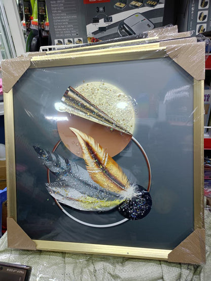 Crystal porcelain decorative painting