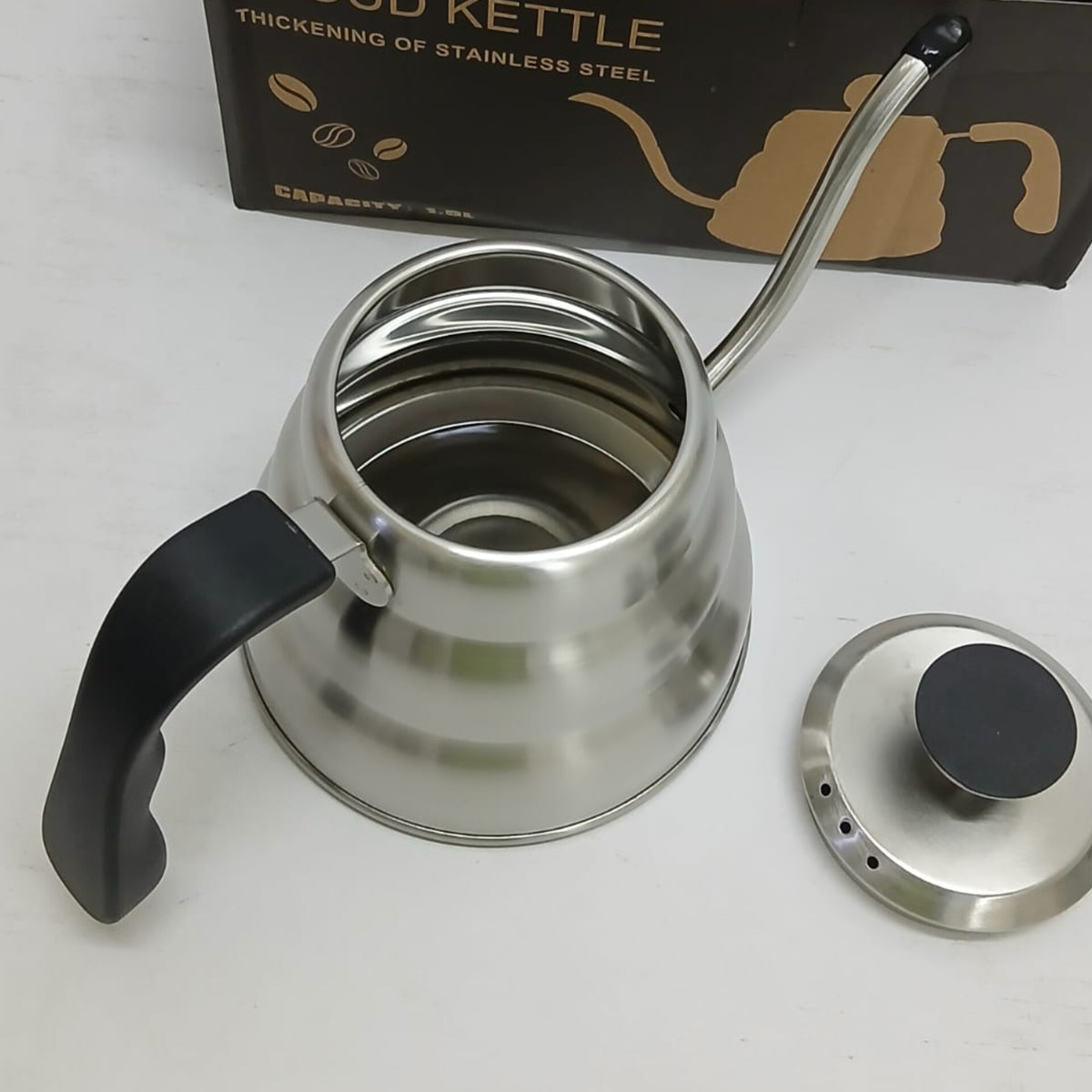 1.2L Stainless Steel Coffee Kettle