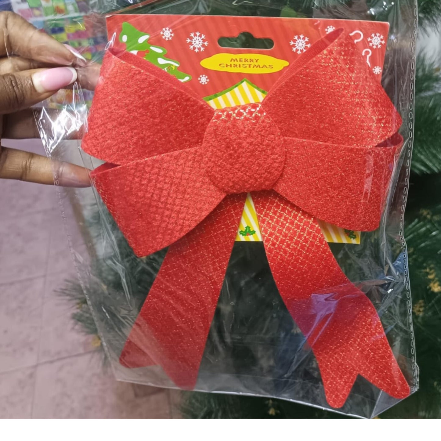 4 Christmas Decor Bows