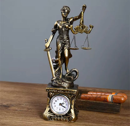 Resin Sculpture Legal Justice Symbol of Honesty Model Goddess Greek Mythology