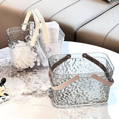 Acrylic storage basket